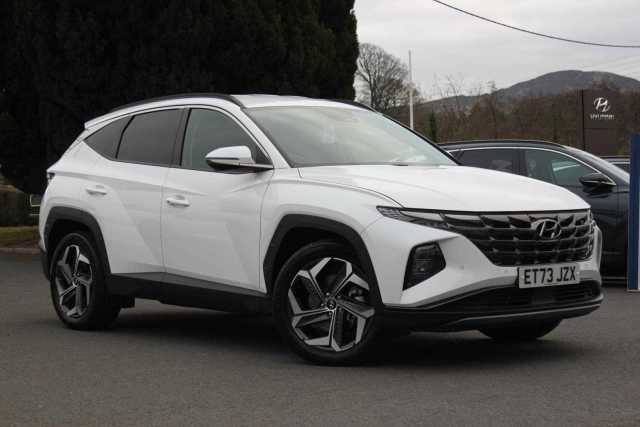 Hyundai Tucson 1.6 TGDi Hybrid 230 Premium 5dr 2WD Auto Hybrid White